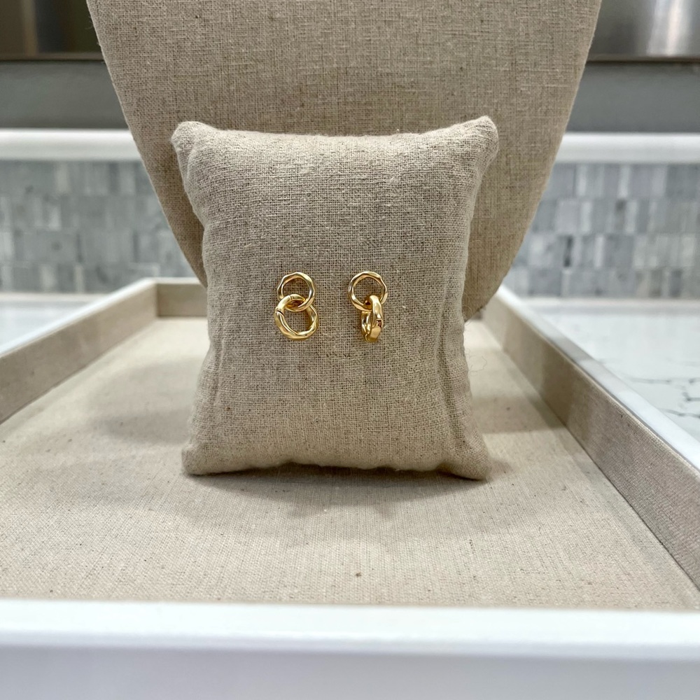 Stella & Dot dainty hoops